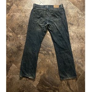 Acid washed diesel denims